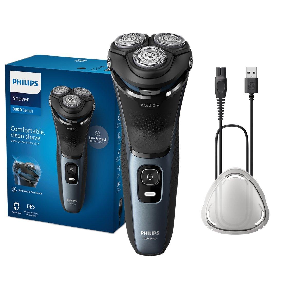 

Philips face & head shaver s3144/00 | wet & dry use | smooth, comfortable shave...