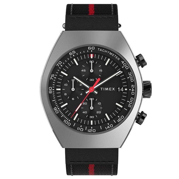 

Timex trend men's watch, 42mm, fabric band, tw2w50200vm - black