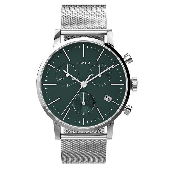 

Timex trend men's watch, 40mm, stainless steel band, tw2w43400vm - silver