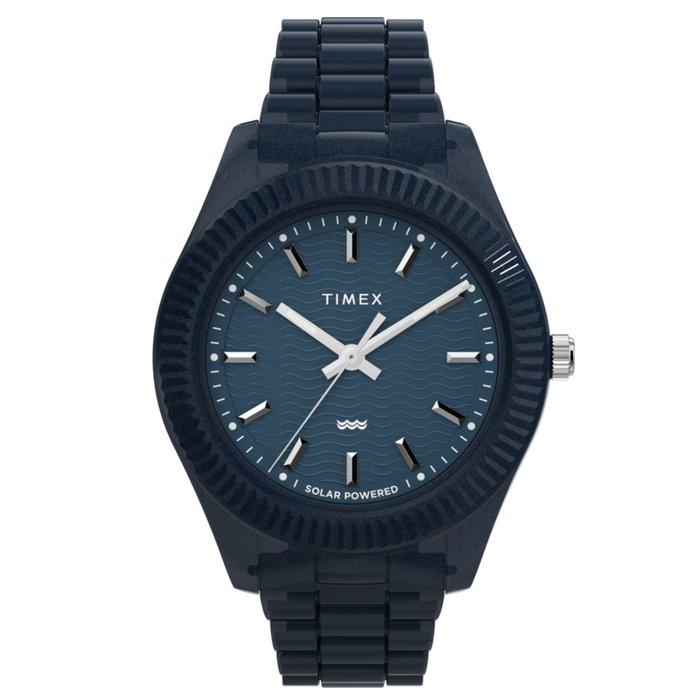 

Timex trend men's watch, 42mm, stainless steel band, tw2w56200uy - blue
