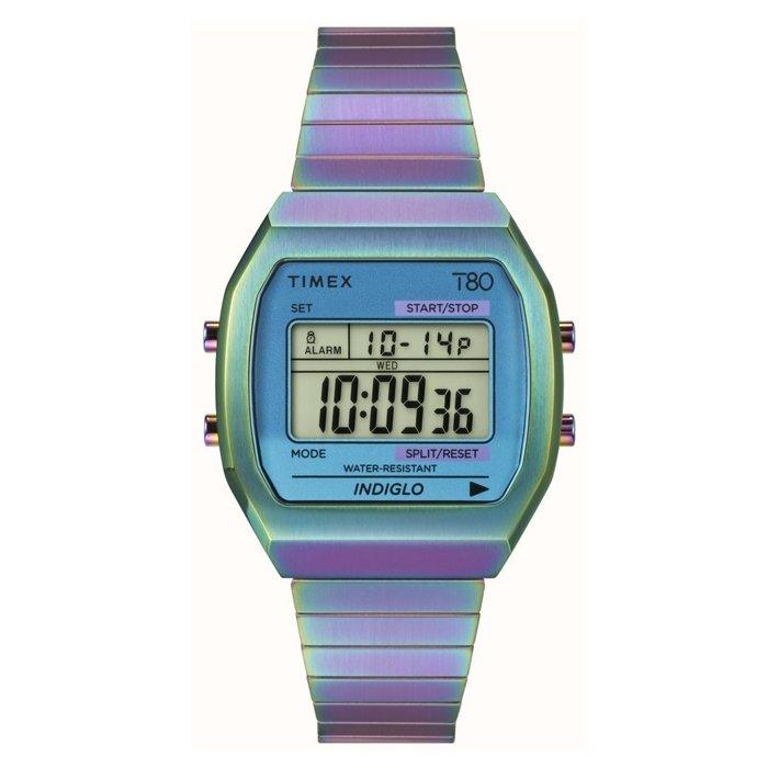 

Timex casual women's watch, 36mm, stainless steel band, tw2w57100vm - multicoloured