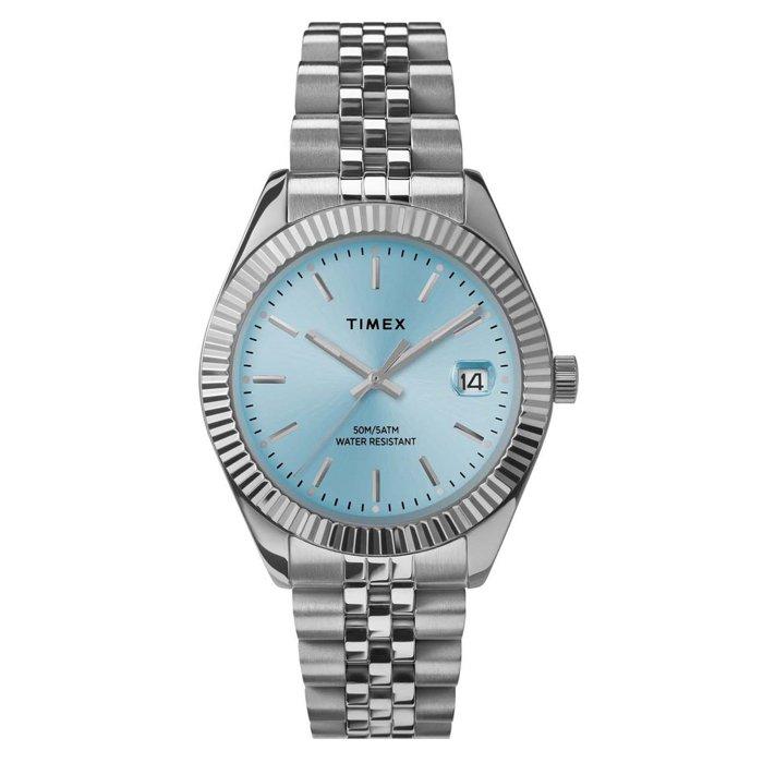 

Timex trend women's watch, 34mm, stainless steel band, tw2w49900vm - silver