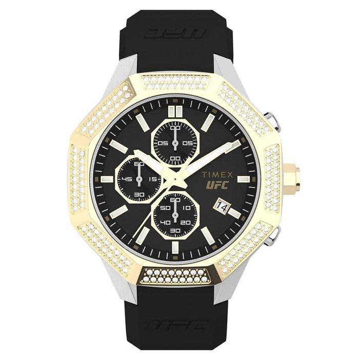 

Timex ufc street men's watch, 45mm, rubber band, tw2v99200uy - black