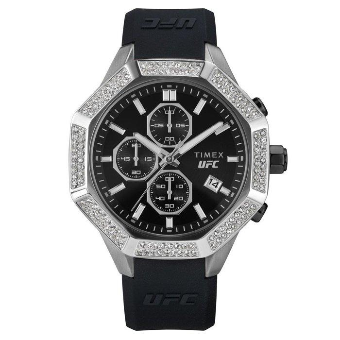 

Timex ufc street men's watch, 45mm, rubber band, tw2v99300uy - black