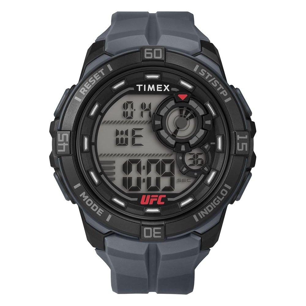 

Timex ufc strength men's watch, 52mm, rubber band, tw5m593006v - grey