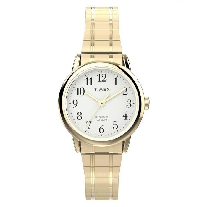 

Timex easy reader women's watch, 25mm, stainless steel band, tw2w524006v - goldtone