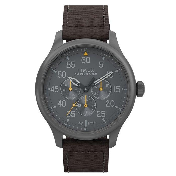 

Timex expedition men's watch, 43mm, fabric band, tw4b309006v - brown