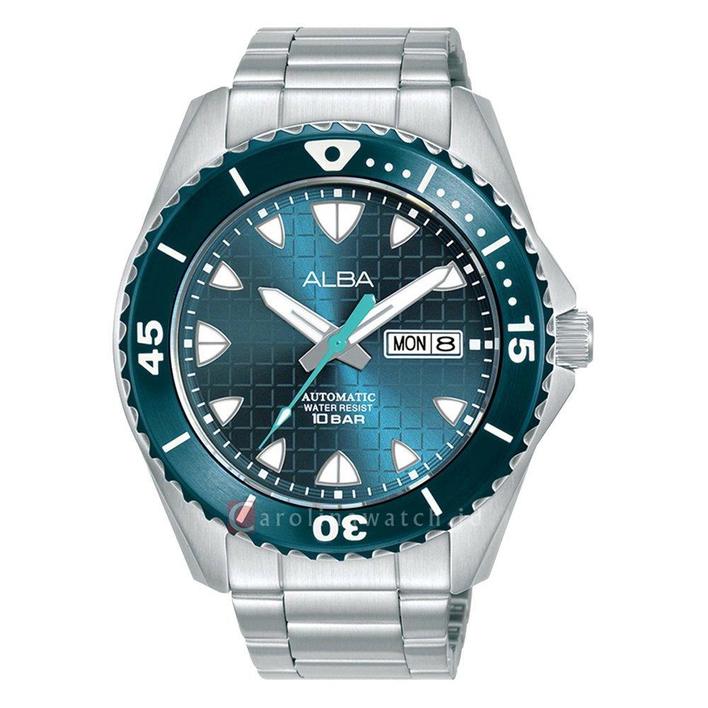 

Alba active men's watch, analog, 44. 5mm, stainless steel strap, al4575x1- silver