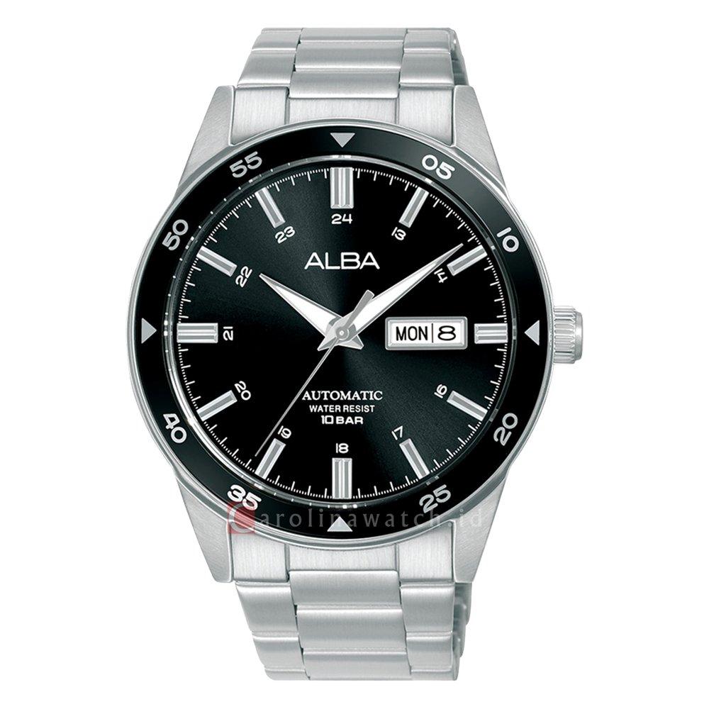 

Alba active men's watch, analog, 43mm, stainless steel strap, al4595x1- silver
