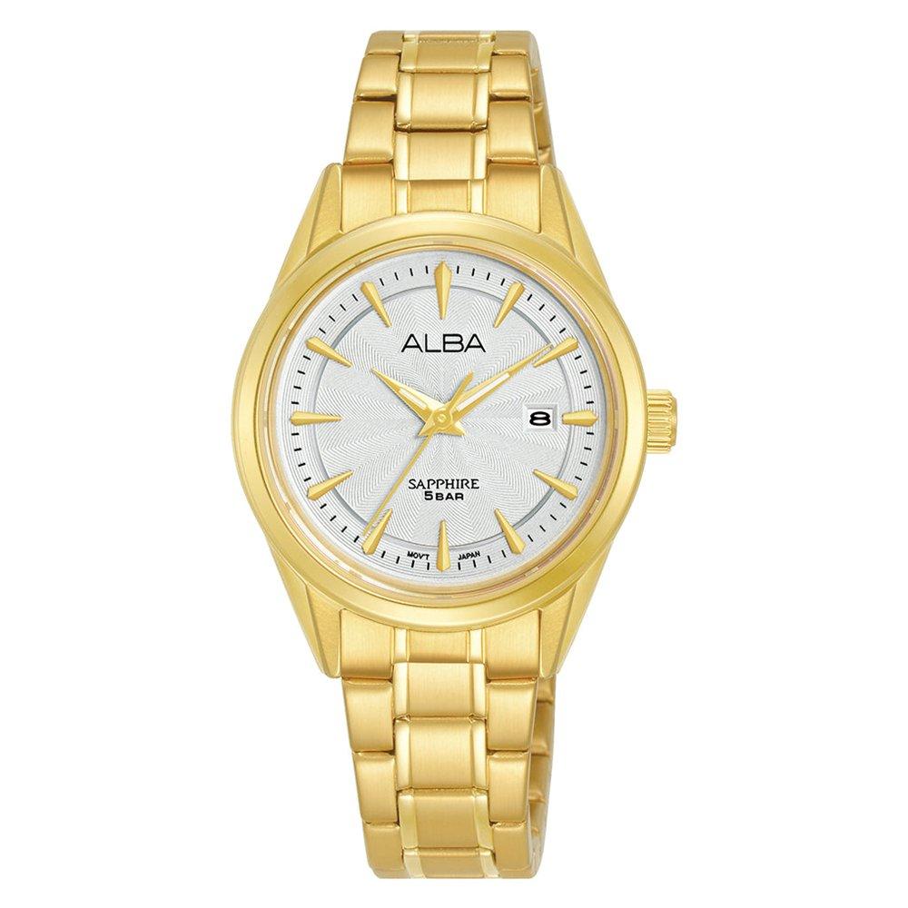 

Alba prestige women's watch, analog , 29. 5mm, stainless steel strap, ah7ch8x1- gold