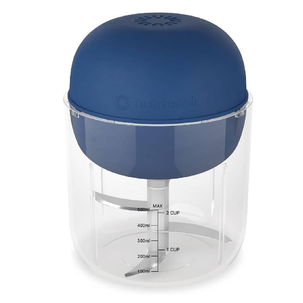 

Nutricook choppi food chopper, 500ml, ch600b-me - blue