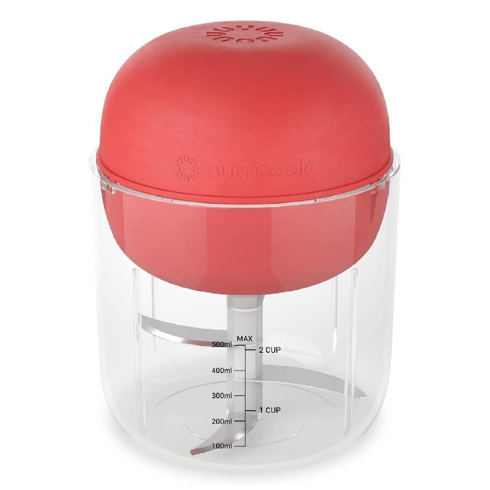 

Nutricook choppi food chopper, 500ml, ch600r-me - red