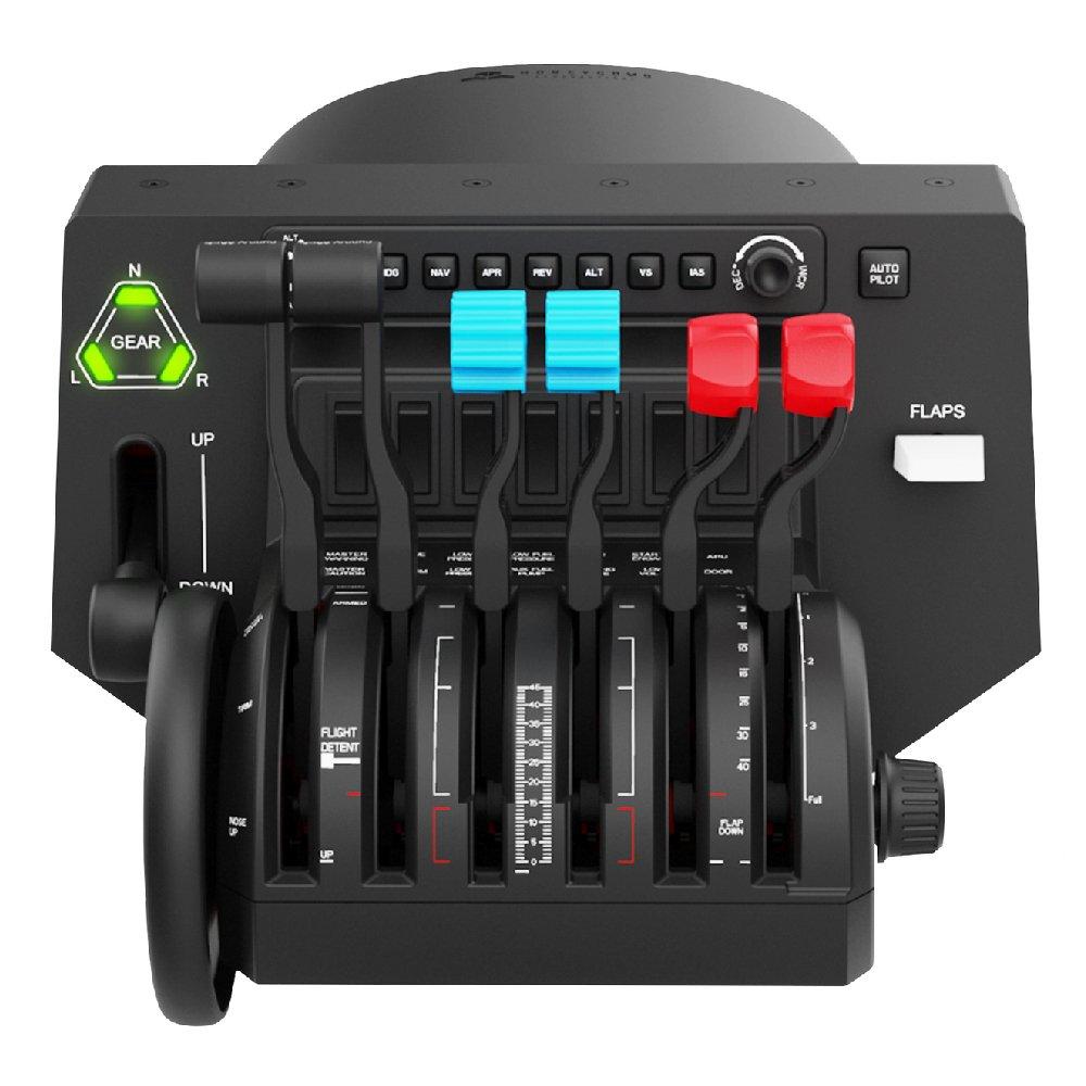 

Snake byte honeycomb bravo throttle quadrant gaming flight controls, hc003042 - black