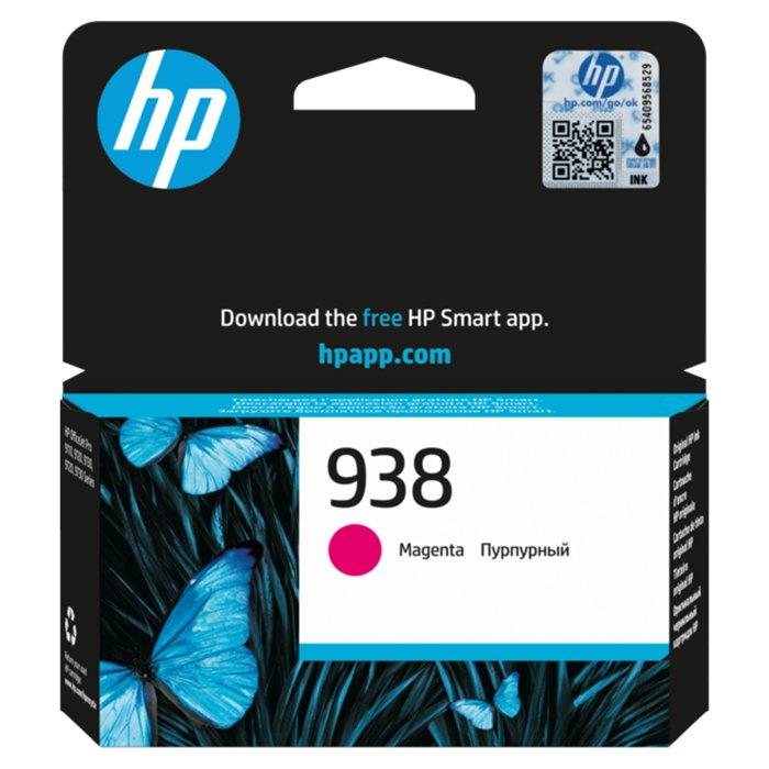 

Hp 938 magenta original ink cartridge, 800 pages - 4s6x6pe