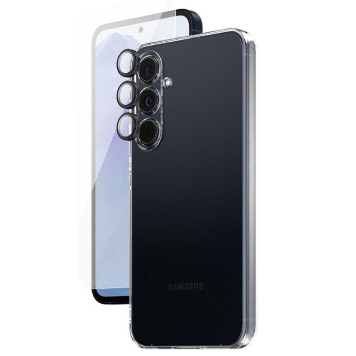 

Panzerglass 3-in-1 samsung galaxy a55 protection pack, bsafe95691 - clear