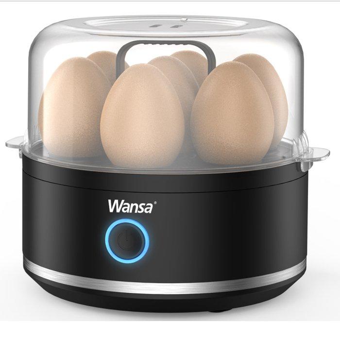 

Wansa egg cooker, 7 eggs capacity, 400w, eb6408-gs - black