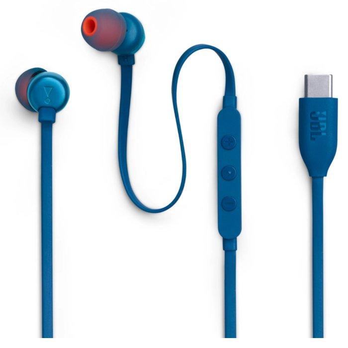 

Jbl tune 310c wired usb-c earphones – blue