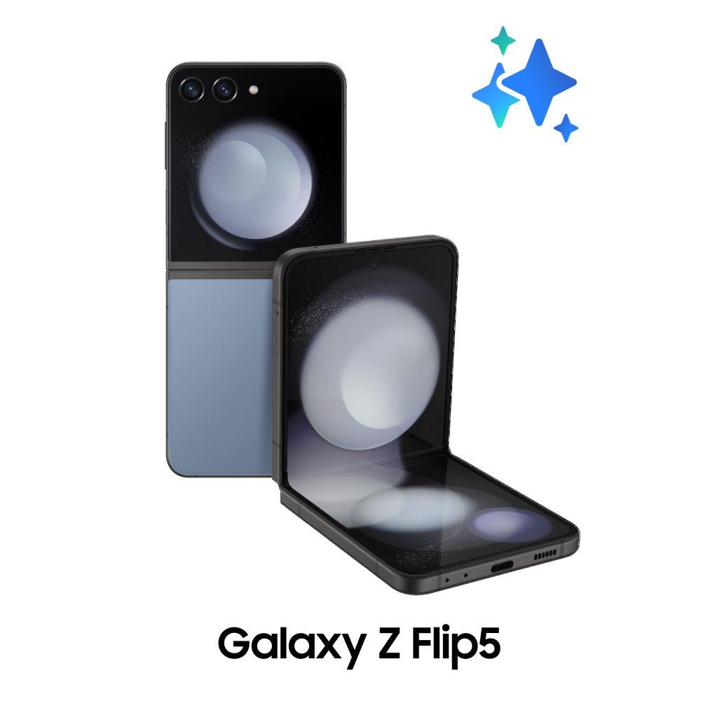 

Samsung z flip5 6. 7 inch 256gb 8gb ram phone - blue