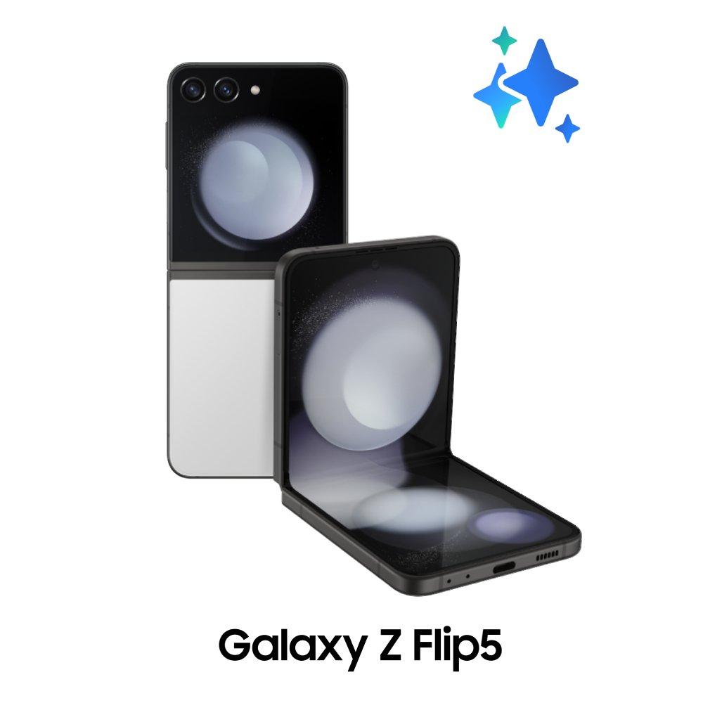 

Samsung z flip5 6. 7 inch 256gb 8gb ram phone - grey