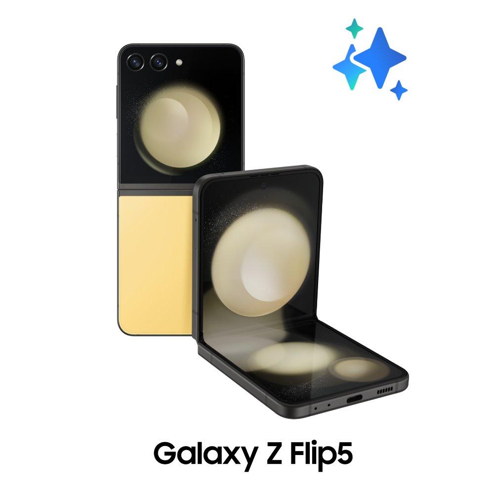 

Samsung z flip5 6. 7 inch 256gb 8gb ram phone - yellow