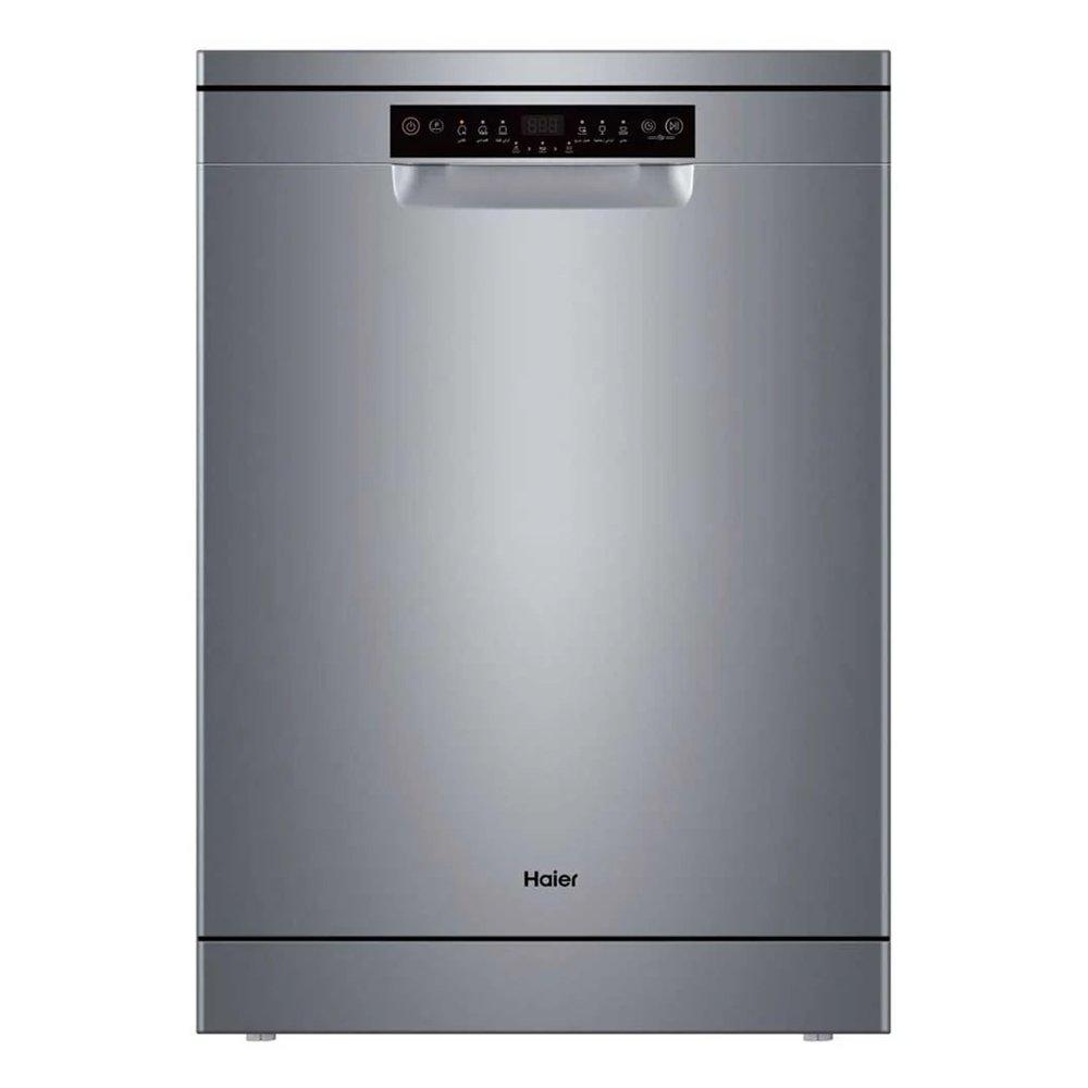 

Haier freestanding dishwasher, 6 programs, 13 settings, hdwe13-38cs1iq – silver