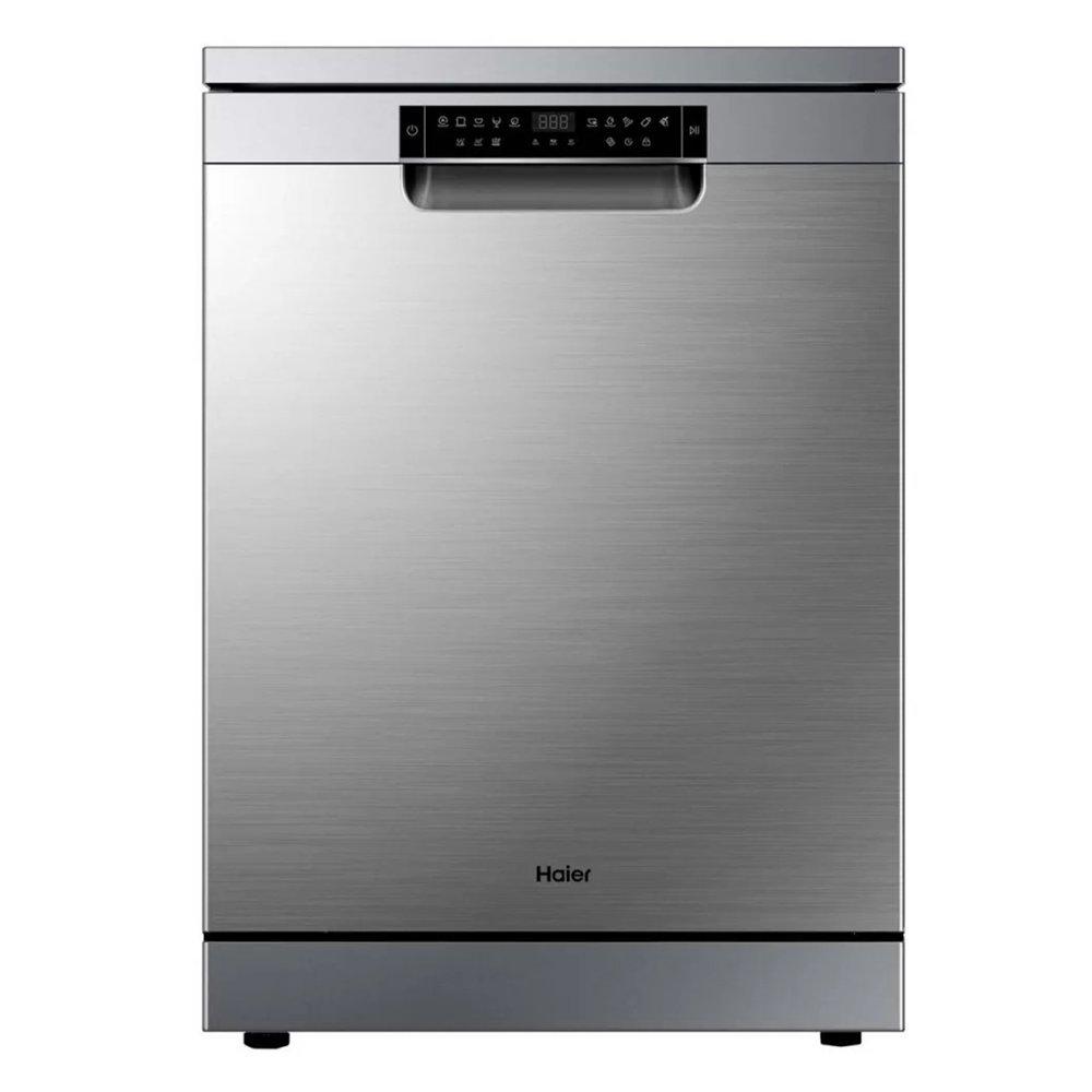 

Haier freestanding dishwasher, 10 programs, 15 settings, hdwe15-38sc3iq - silver