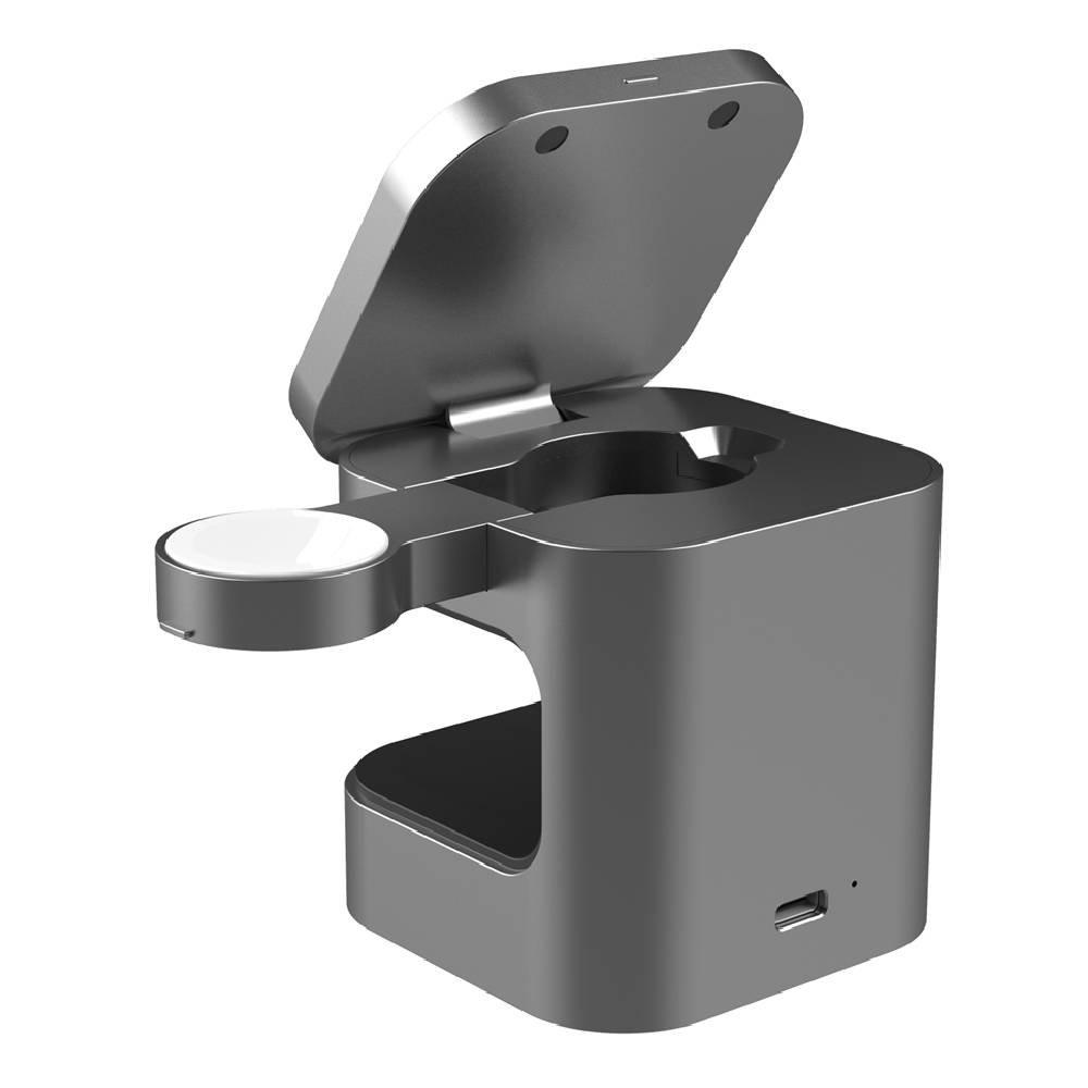 

Eq 3 in 1 qi2 wireless charger, wd-290c- dgry – dark grey