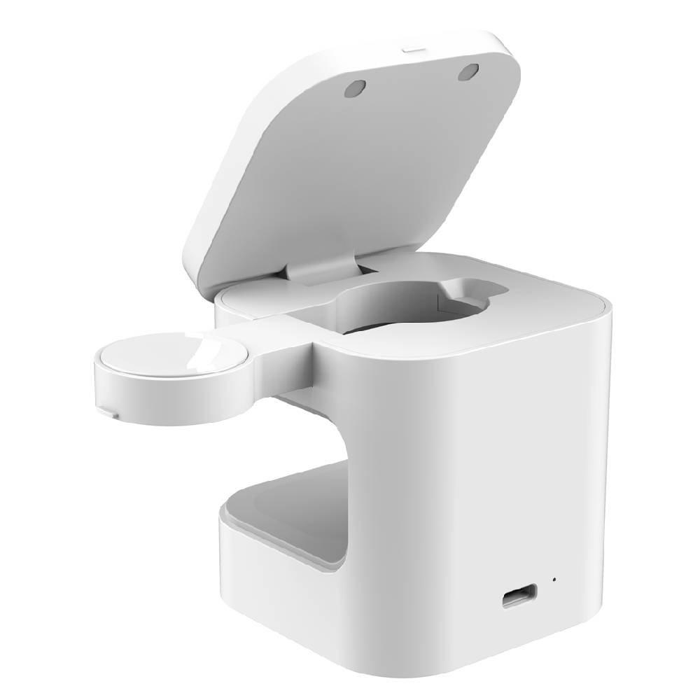 

Eq 3 in 1 qi2 wireless charger, wd-290c-wht - white