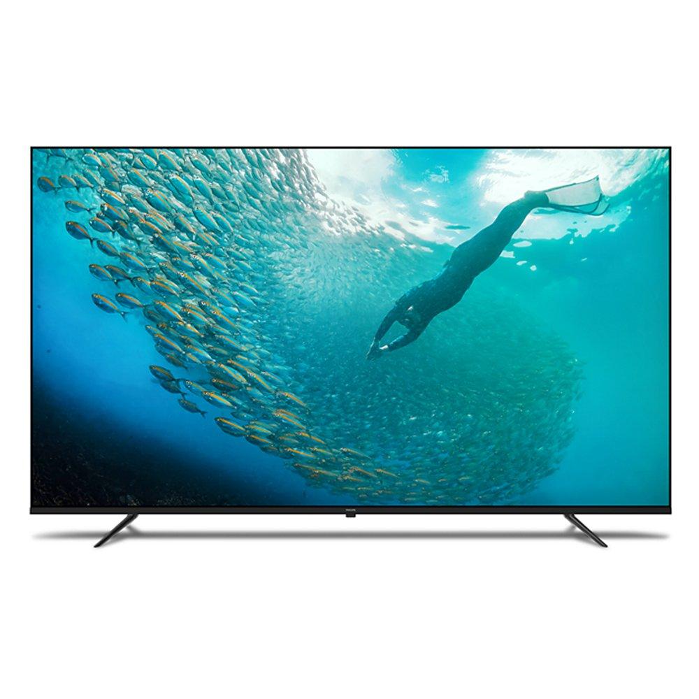 

Philips 75” 4k uhd led google tv, 75put7129/56 - black