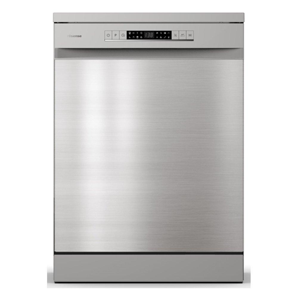 

Hisense freestanding dishwasher, 8 programs, 13 place settings, hs622e90x - stainless s...