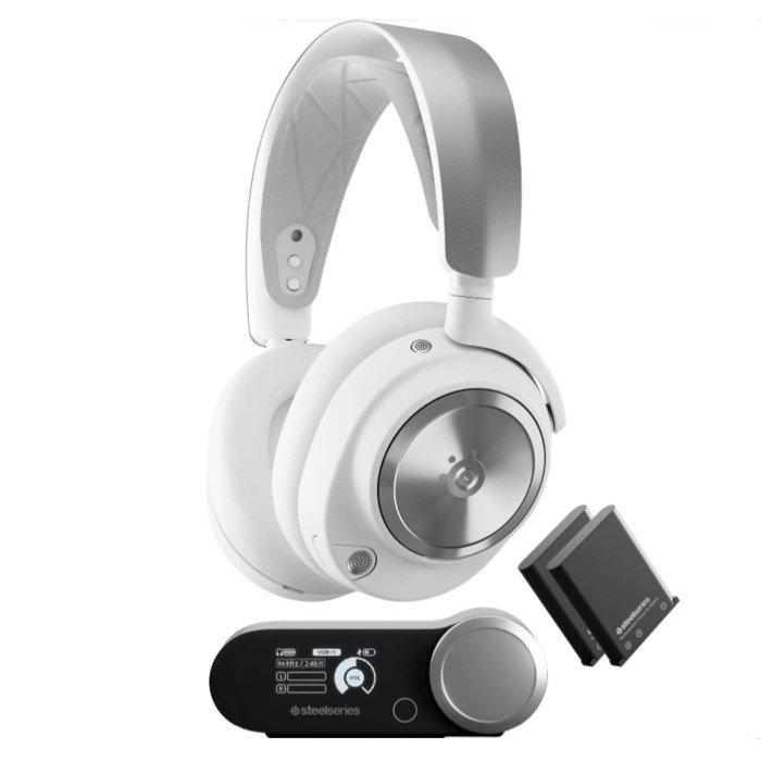 

Steelseries arctis nova pro wireless gaming headset for xbox & pc - white
