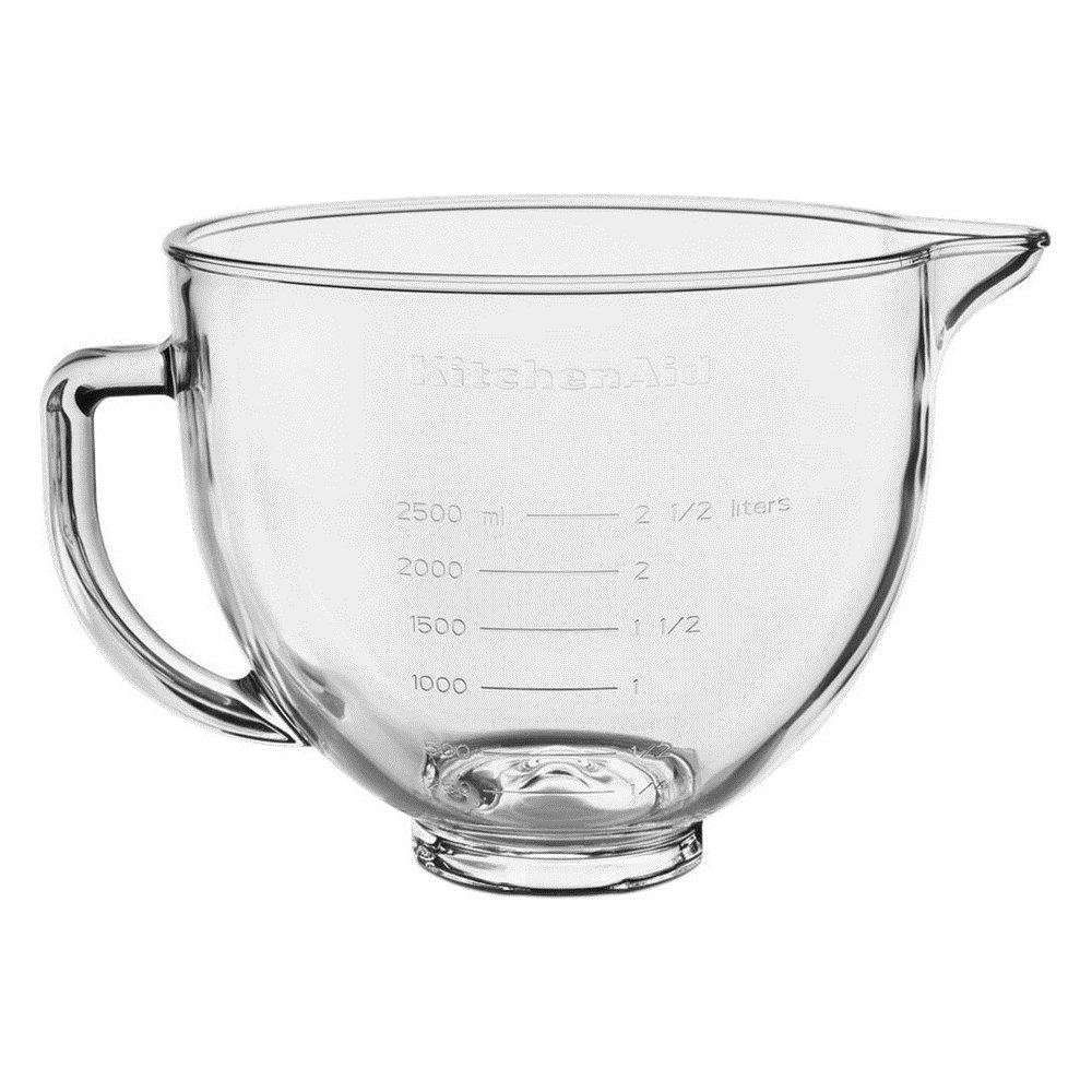 

Kitchenaid glass bowl for stand mixer, 4. 7l, 5ksm5gb - clear