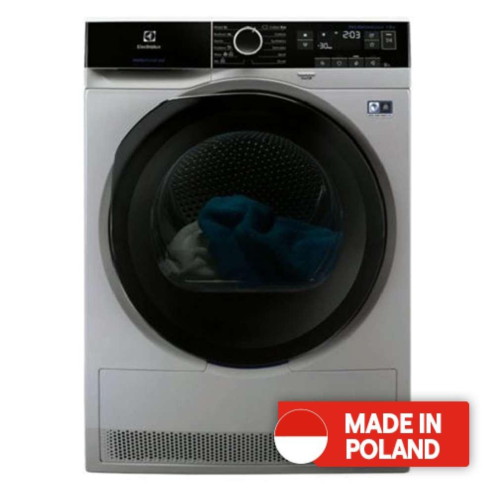 

Electrolux heat pump dryer, 9kg capacity, ew8h1966tbs - silver