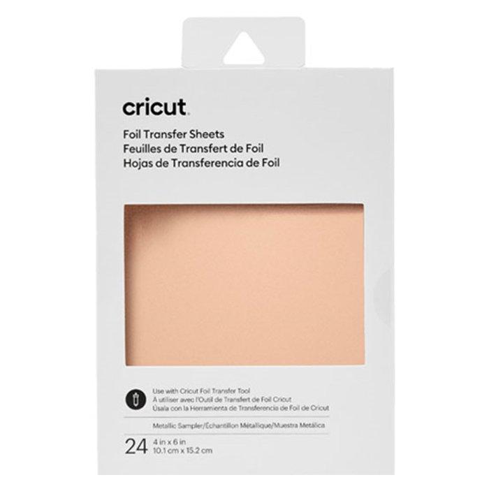 

Cricut 10*15 cm foil sheets, 24 pieces, 2008712 - rose gold