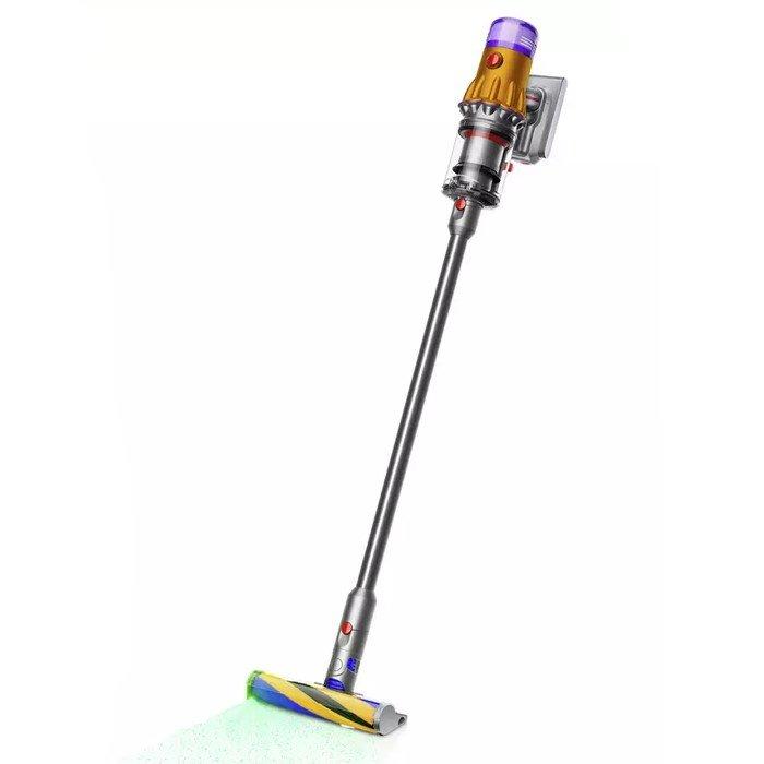 

Dyson v12 detect slim absolute cordless vacuum cleaner, 350w, 3. 5hrs charge time - yel...