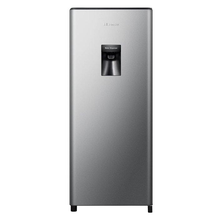 

Hisense single door refrigerator, 233 liter, 8. 2 cft, rr233n4wsu - silver