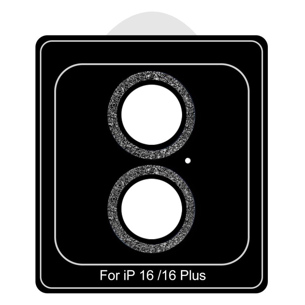 

Eq metal camera lens protector for iphone 16 and 16 plus - black