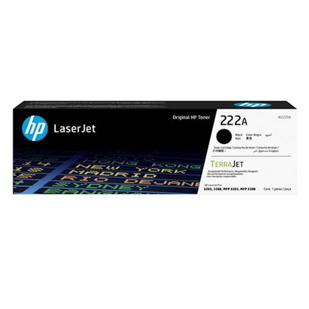 

Hp 222a original laserjet toner cartridge, w2220a - black