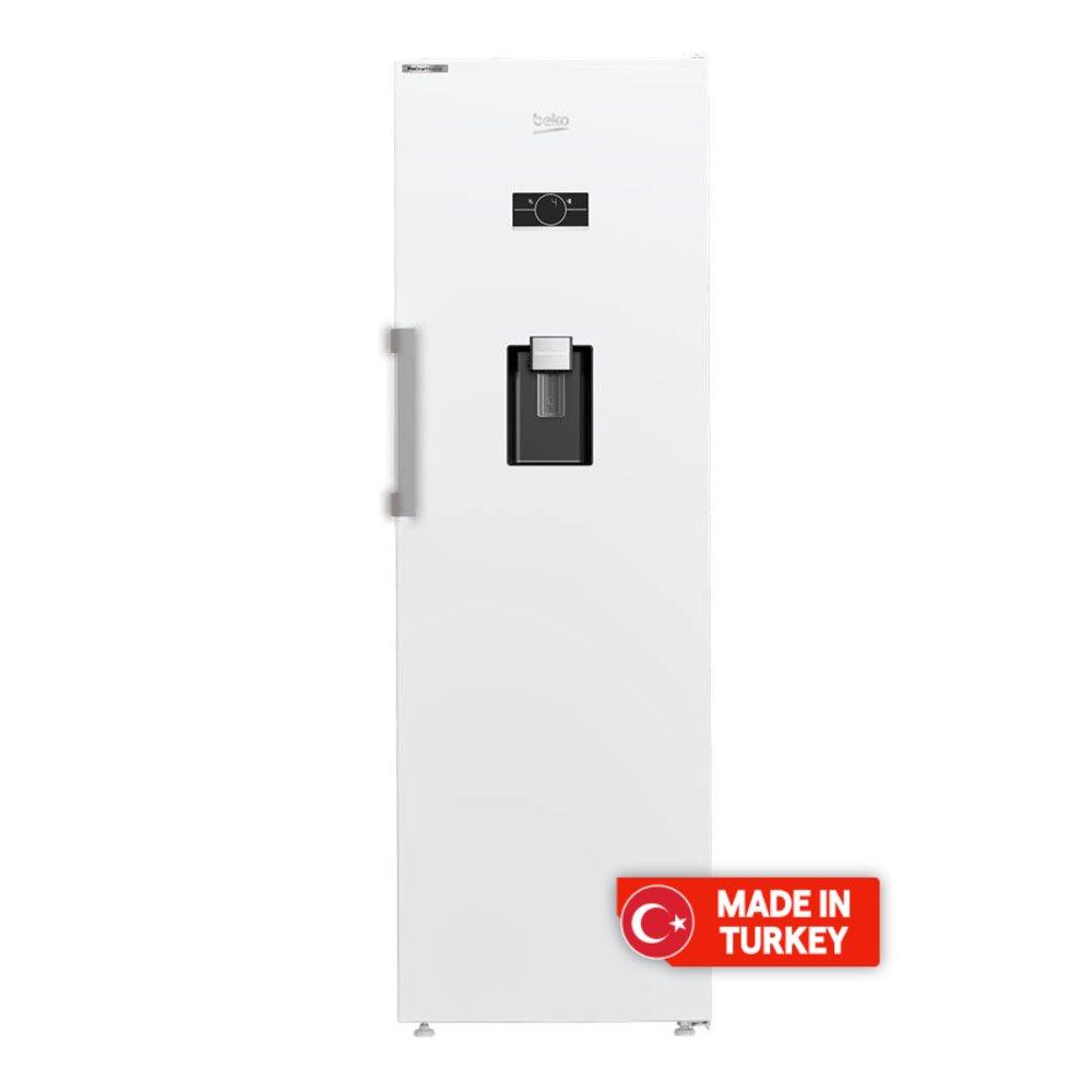 

Beko single door refrigerator with water dispenser, 12. 9cft, 365 liters, rsne500dw - w...