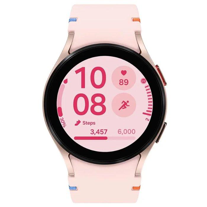 

Samsung galaxy watch fe, 40mm, bluetooth, silicon strap sm-r861nidamea – pink gold