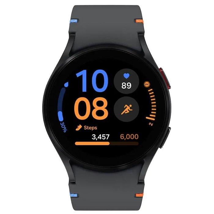 

Samsung galaxy watch fe, 40mm, bluetooth, silicon strap sm-r861nzkamea– black