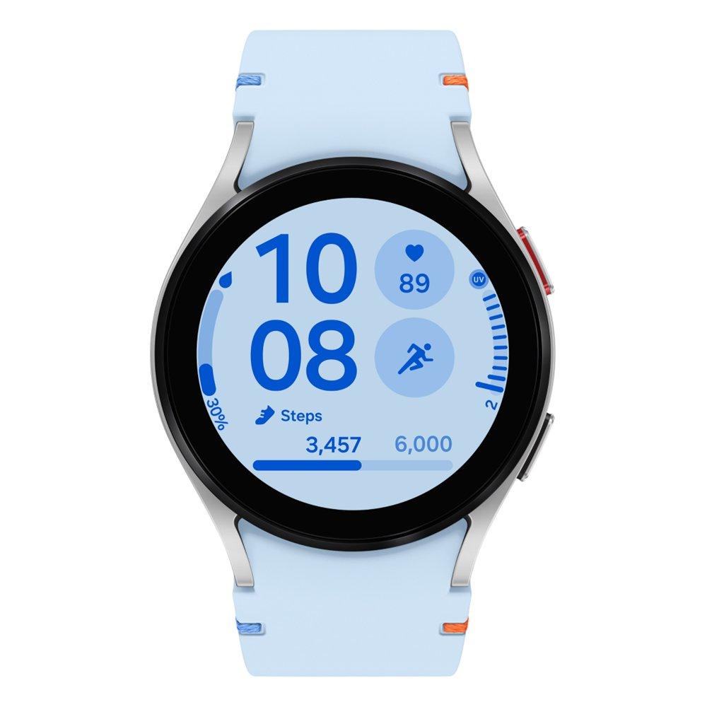 

Samsung galaxy watch fe, 40mm, silicon strap, sm-r861nzsamea – silver