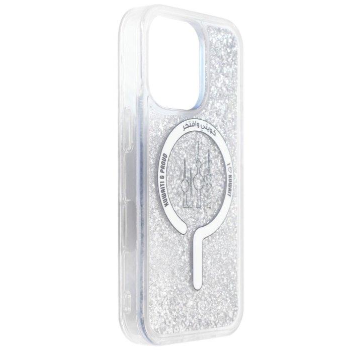 

Eq liquid sand iphone 16 pro max case - clear