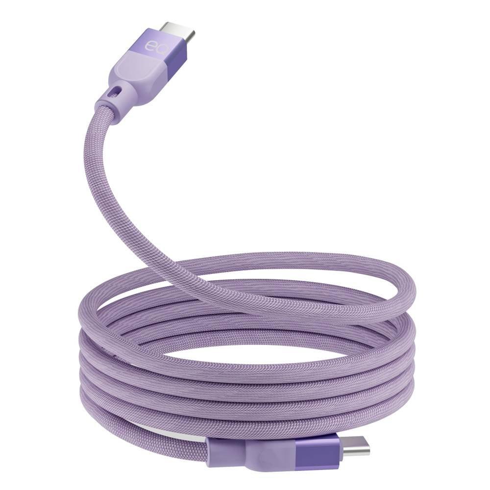 

Eq usb-c to usb-c cable,100w, 1m, a23cc10010 - purple