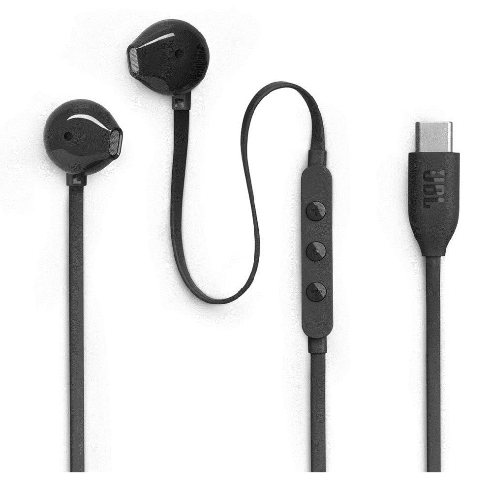 

Jbl tune 305 usb-c wired in-ear earphones, jblt305cblk – black