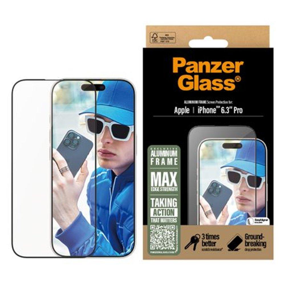 

Panzerglass pg screen aluminum frame iphone 16 pro, 6. 3- inch, 2850