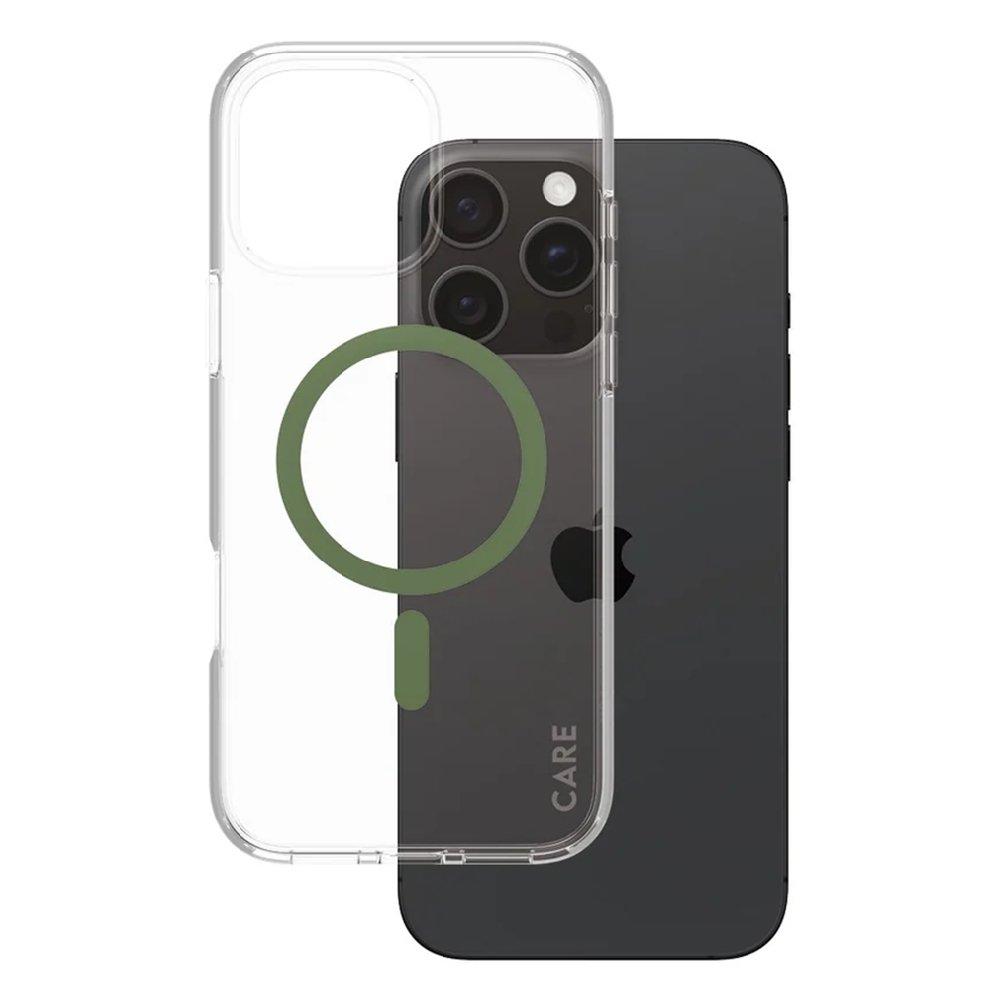 

Panzerglass care case magsafe iphone 16 pro max, 1372– green