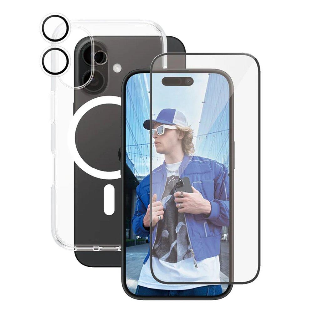 

Panzerglass care 3-in-1 bundle for iphone 16, b1337+2861+1285 - clear