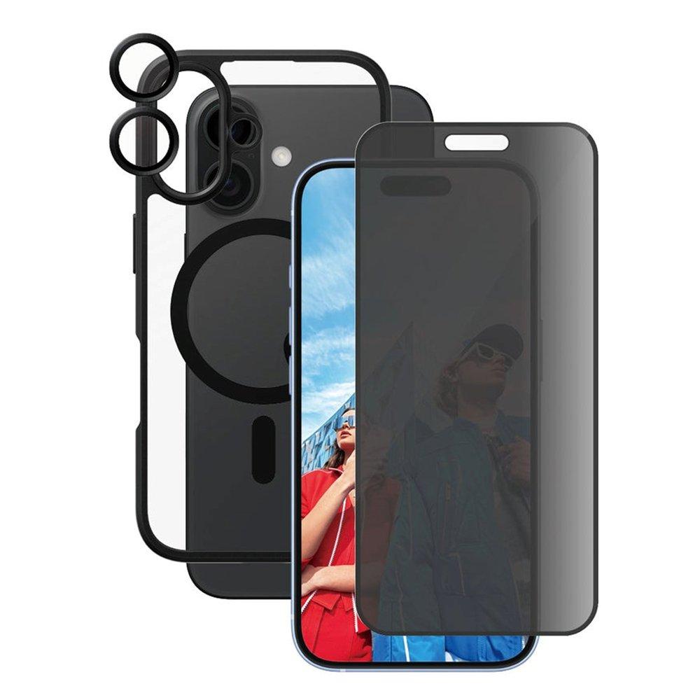 

Panzerglass flagship 3-in-1 privacy bundle for iphone 16 pro, b1357+p2861+1283