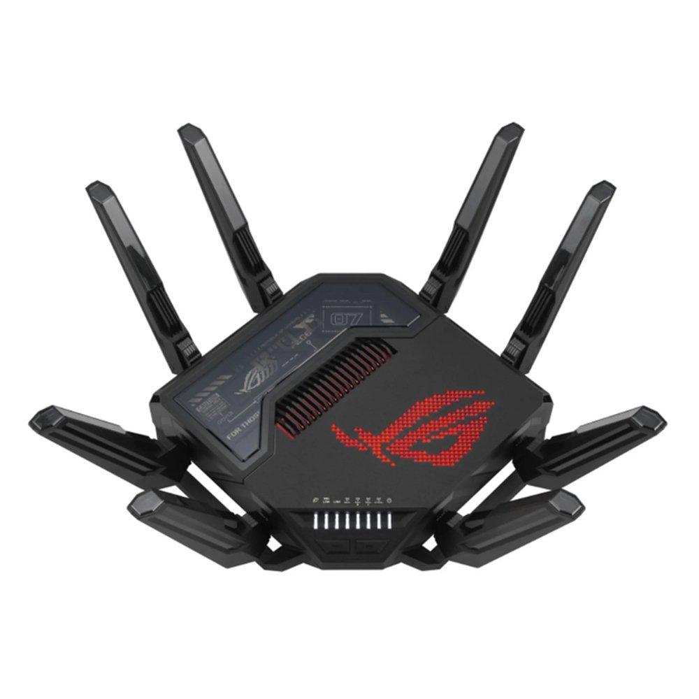 

Asus rog rapture gaming router, wi-fi 7, quad-band, gt-be98 - black